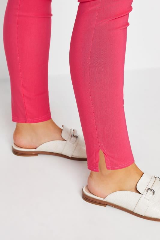 Evans M&Co Pink Stretch Bengaline Trousers
