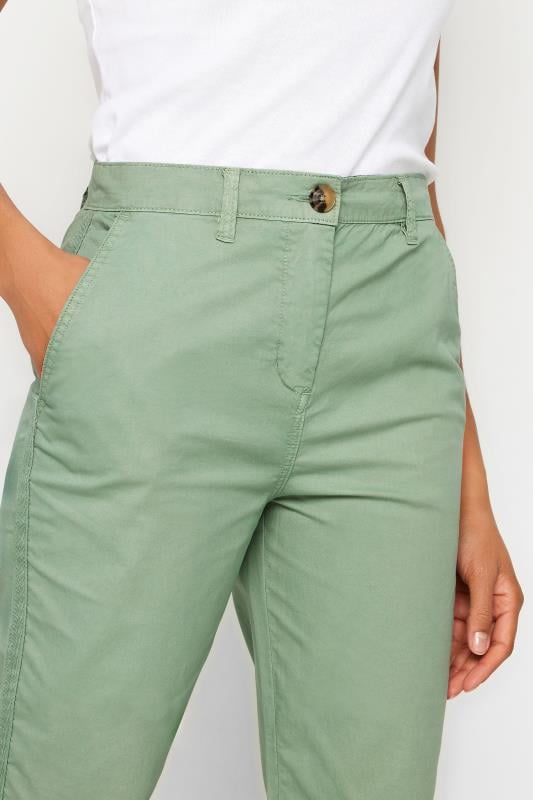 Evans M&Co Sage Green Chino Trousers