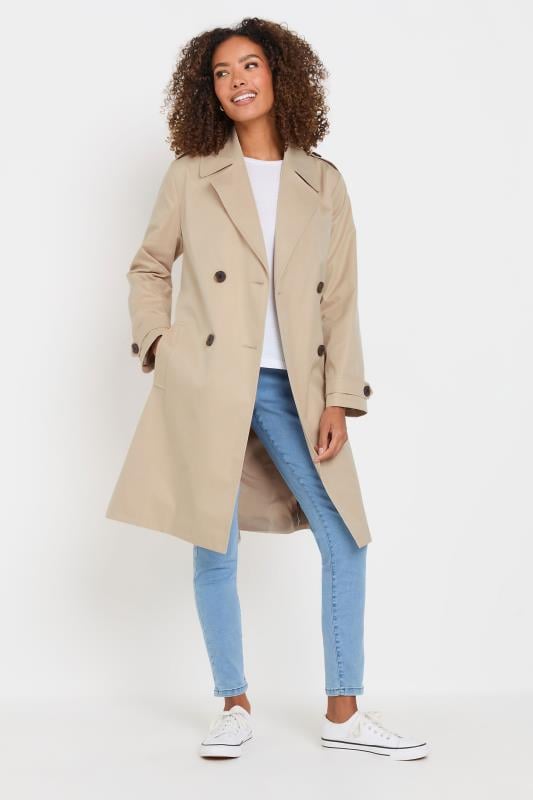 Evans M&Co Stone Brown Trench Coat