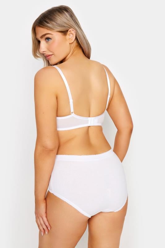 Evans M&Co White T-Shirt Padded Bra
