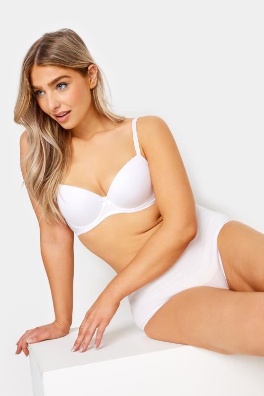 evans M&Co White T-Shirt Padded Bra