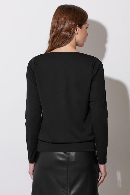 Evans STAR Black Eyelet Detail Top