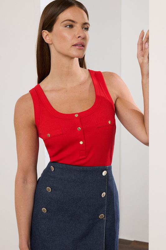 Evans STAR Blue Denim Wrap Mini Skirt