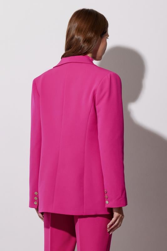 Evans STAR Hot Pink Tailored Blazer