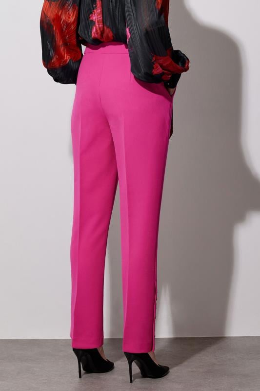 Evans STAR Hot Pink Tailored Trousers