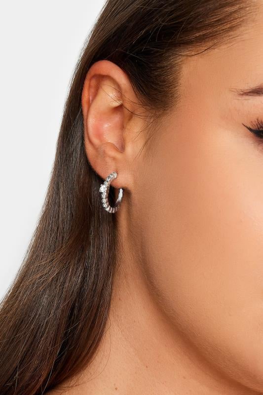 Evans Yours 3 Pack Diamante Butterfly Earrings