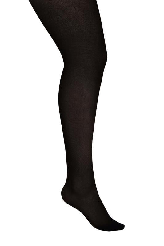 Evans Yours Black 120 Denier Tights