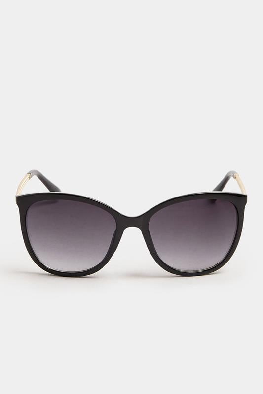 Evans Yours Black Chain Arm Sunglasses
