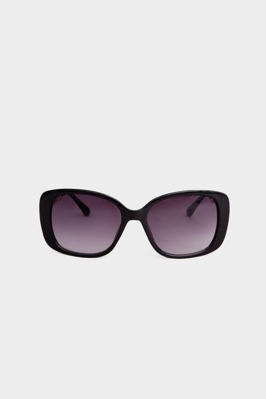 Evans Yours Black Chunky Chain Arm Sunglasses