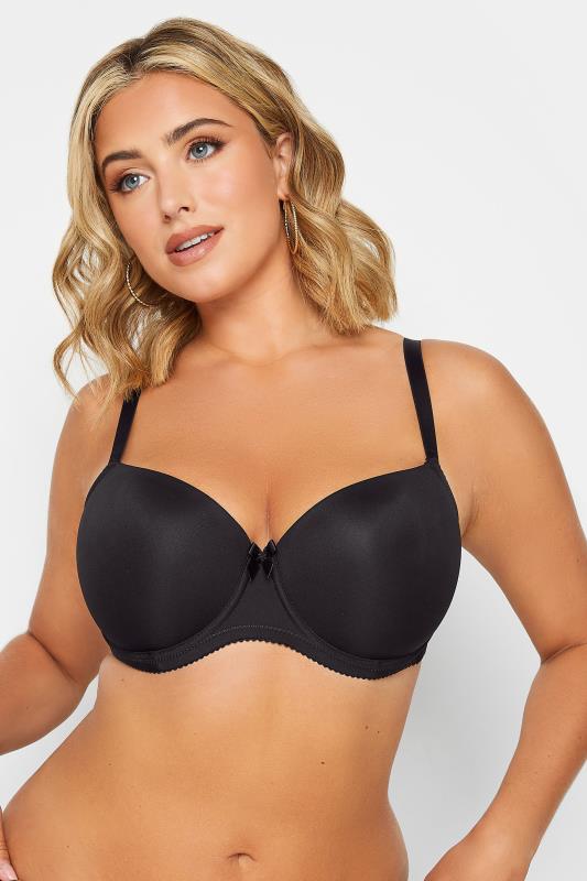 Evans YOURS Black Moulded Underwired T-Shirt Bra