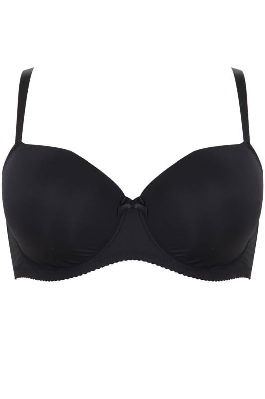Evans YOURS Black Moulded Underwired T-Shirt Bra