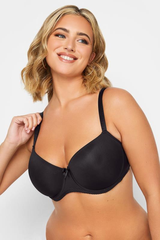 evans YOURS Black Moulded Underwired T-Shirt Bra