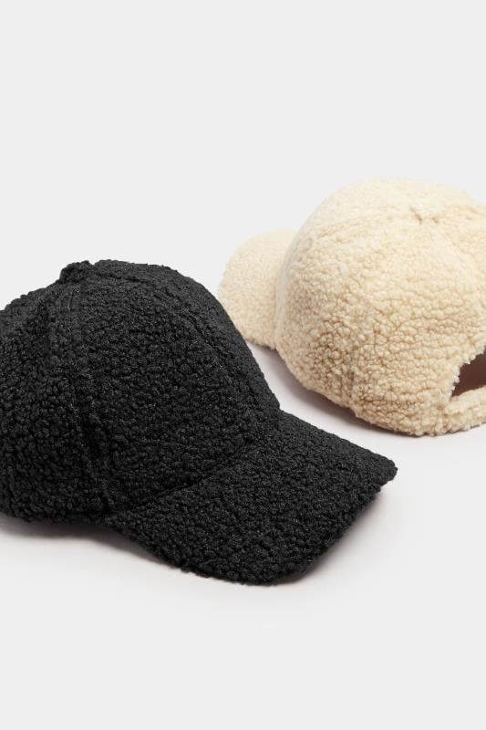 Evans Yours Black Teddy Borg Cap