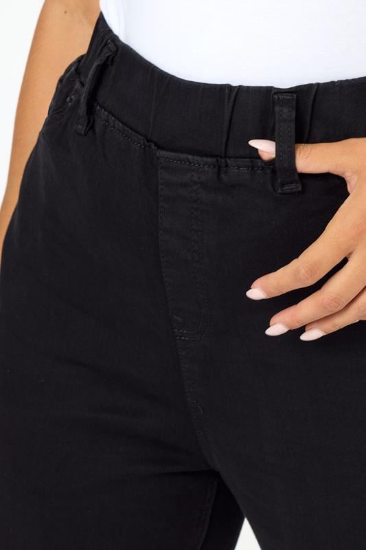 Evans YOURS Curve Black Bootcut Jeggings