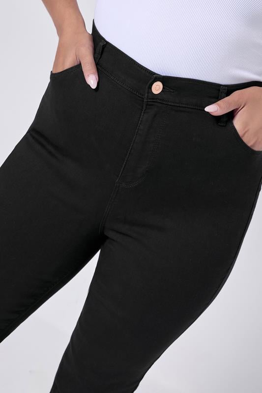Evans YOURS Curve Black Bootcut Stretch ISLA Jeans