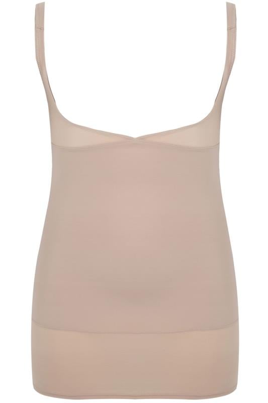 Evans YOURS Curve Nude Control Underbra Slip Dress