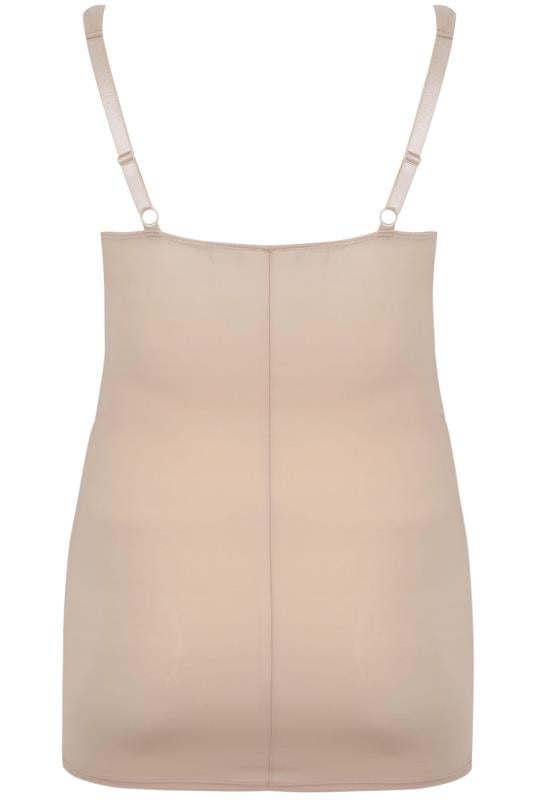 Evans YOURS Curve Nude Control Underbra Slip Dress