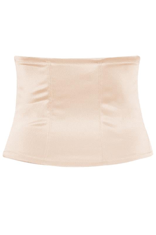 Evans YOURS Curve Nude Hook & Eye Control Belly Band