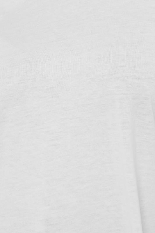 Evans YOURS Curve White Essential T-Shirt