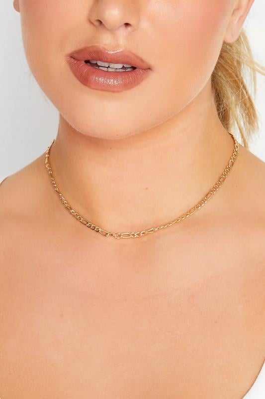 Evans Yours Gold Tone 6 PACK Choker Necklace Set