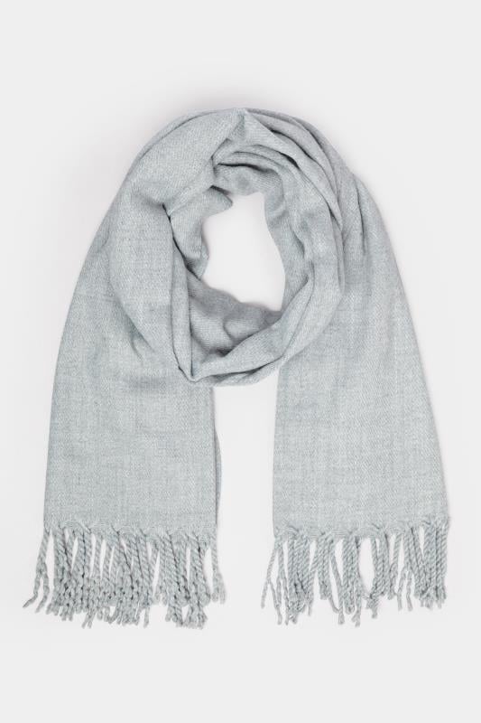 Evans Yours Grey Blanket Wrap Scarf