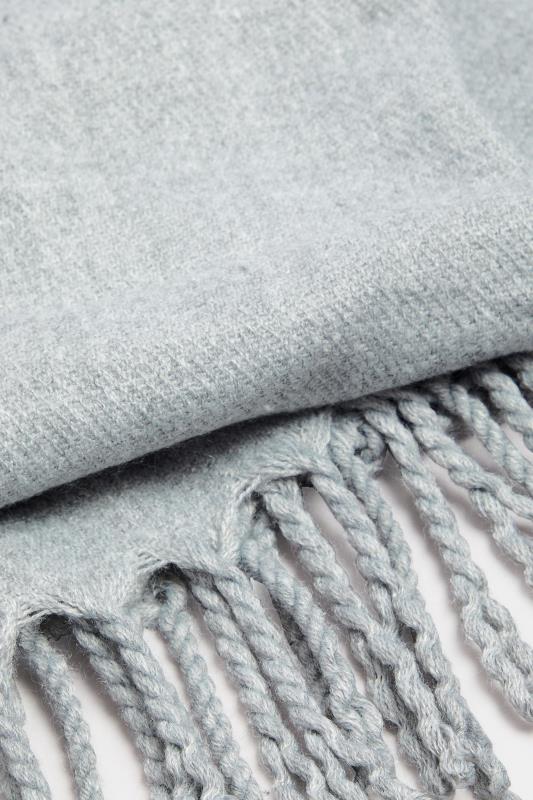 Evans Yours Grey Blanket Wrap Scarf