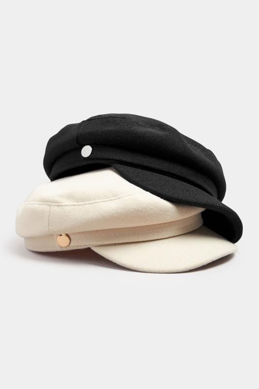 Evans Yours Natural Brown Felt Baker Boy Cap
