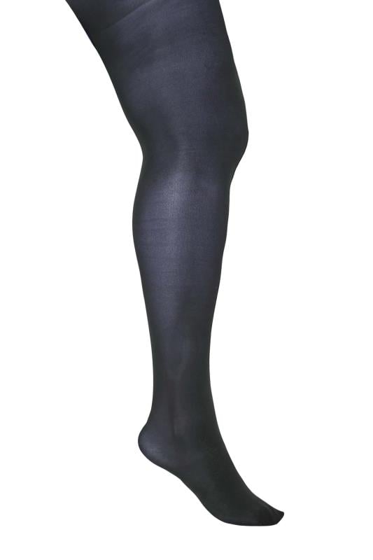 Evans Yours Navy Blue 50 Denier Tights