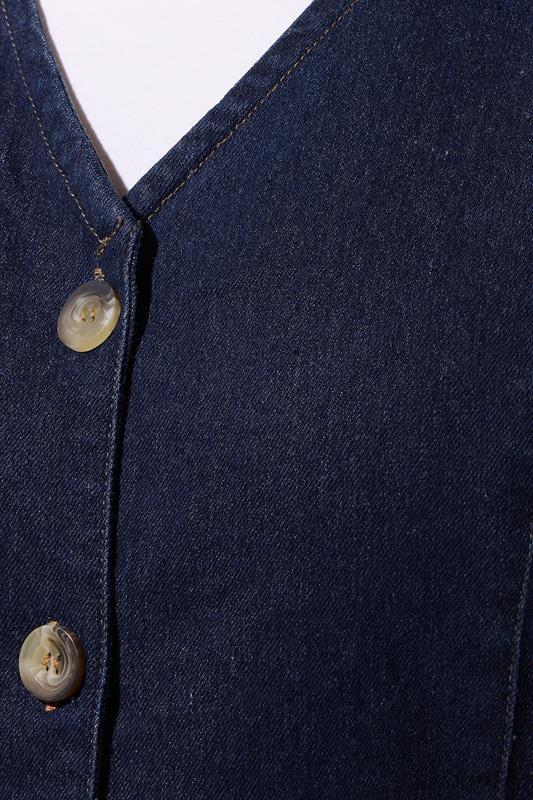 Evans LIMITED COLLECTION Curve Indigo Blue Denim Mini Dress