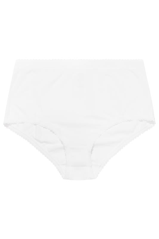 Evans LTS MADE FOR GOOD Tall 4 Pack White Cotton Full Briefs