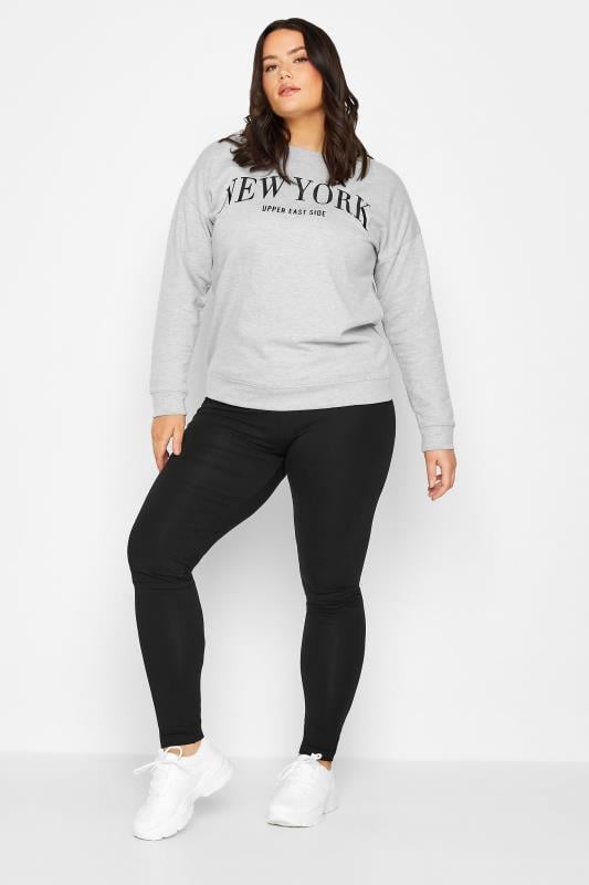 Evans LTS MADE FOR GOOD Tall Black Stretch Cotton Leggings