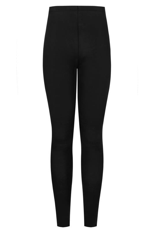 Evans LTS MADE FOR GOOD Tall Black Stretch Cotton Leggings