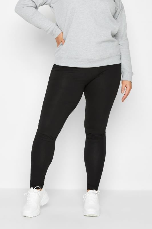 evans LTS MADE FOR GOOD Tall Black Stretch Cotton Leggings