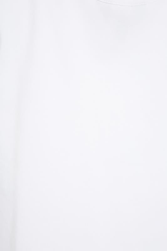 Evans LTS MADE FOR GOOD Tall White Cotton Longline Vest Top