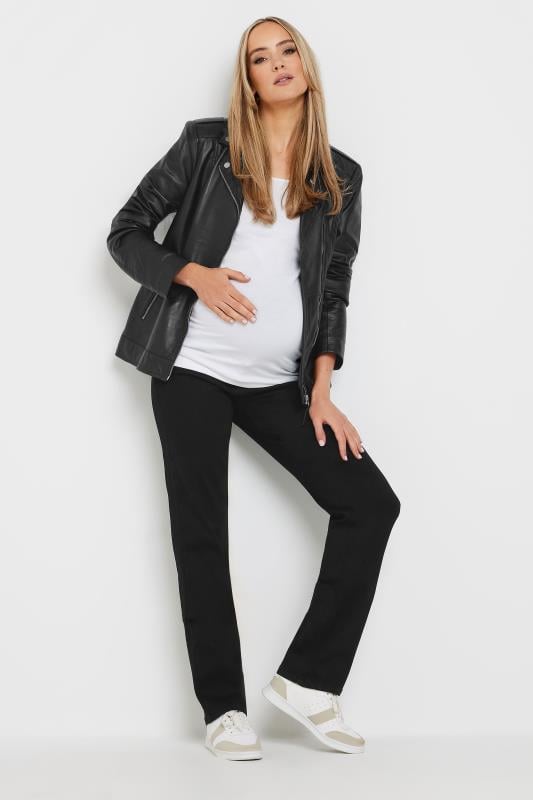 Evans LTS Maternity Tall Black Lift & Shape Slim Leg Jeans