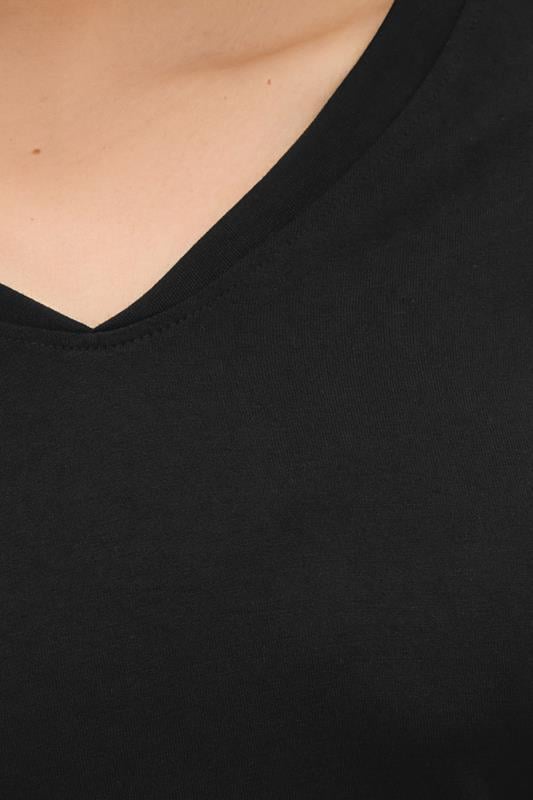 Evans LTS PREMIUM Tall Black Long Sleeve V-Neck Top