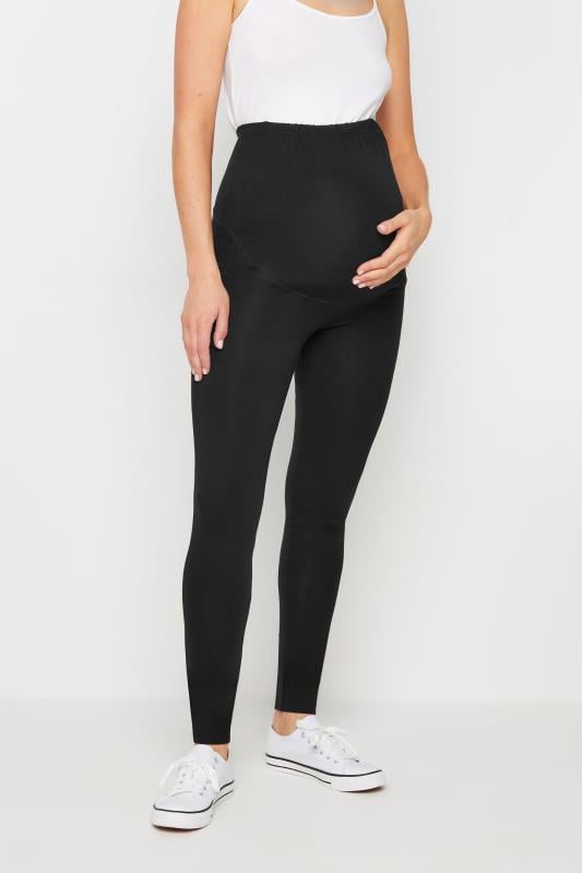 evans LTS PREMIUM Tall Black Maternity Cotton Leggings