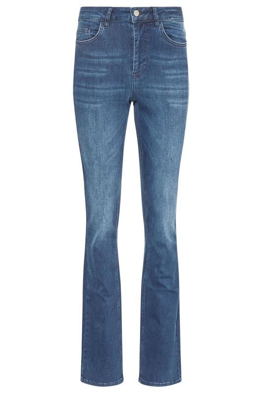 Evans LTS PREMIUM Tall Mid Blue Stretch Straight Leg Jeans