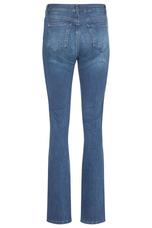 Evans LTS PREMIUM Tall Mid Blue Stretch Straight Leg Jeans