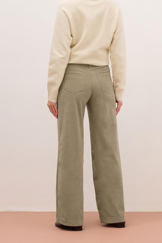 Evans LTS PREMIUM Tall Stone Brown Cord Wide Leg Jeans