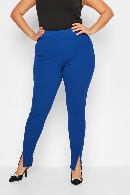 evans LTS Tall Cobalt Blue Stretch Tapered Trousers