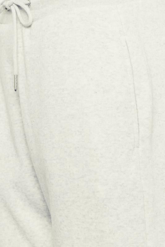 Evans LTS Tall Light Grey Cuffed Drawstring Joggers