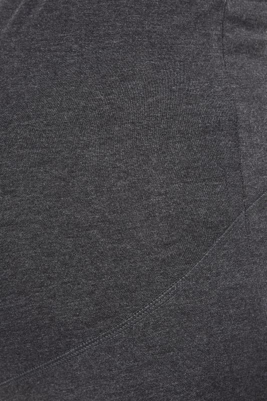 Evans LTS Tall Maternity Charcoal Grey Stretch Leggings