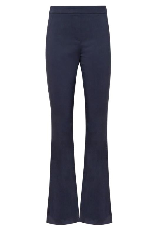 Evans LTS Tall Navy Blue Bi Stretch Bootcut Trousers