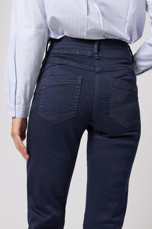 Evans M&Co Indigo Blue Lift & Shape Straight Leg Jeans