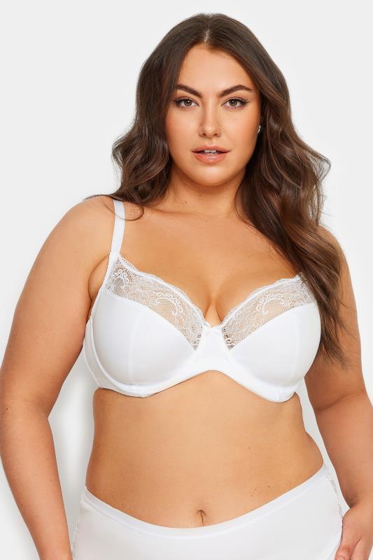 Evans YOURS 2 PACK Black & White Non-Padded Underwired Bra