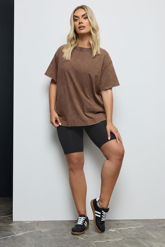 Evans YOURS 2 PACK Curve Black Stretch Cycling Shorts