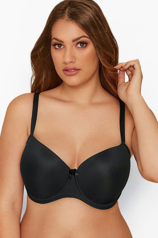 Evans YOURS 2 PACK White & Black Moulded Underwired T-Shirt Bras