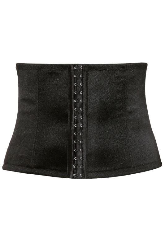 Evans YOURS Curve Black Hook & Eye Control Belly Band