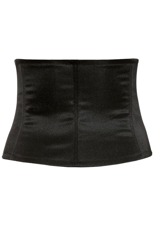 Evans YOURS Curve Black Hook & Eye Control Belly Band